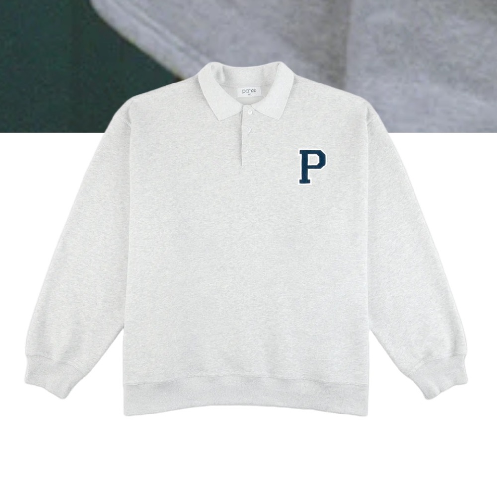 Parke Rugby Pullover Collared Sweater - Picture 3 of 4